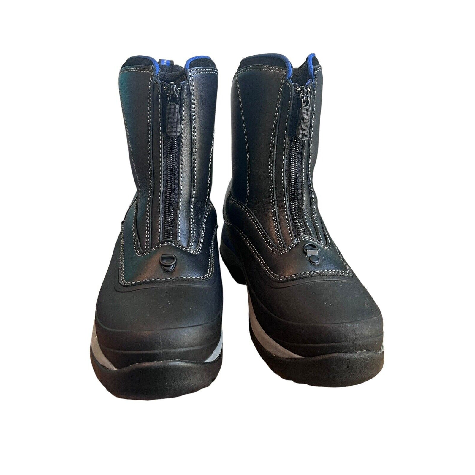 Lands End Waterproof Primaloft Boots Women Boy Leather Rubber