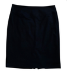 Michael Kors Black Skirt Size 12 Straight Pencil Career Wear Business