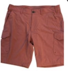Eddie Bauer Men's Size 36 Salmon Red Hiking Shorts Outdoor Quick Dry