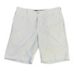 Mens Jack Nicklaus Golf Shorts Gray Seersucker Golden Bear Size 34