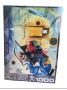NEW SEALED Yellow Red Blue by Wassily Kandinsky 1000-Piece Puzzle EuroGraphics