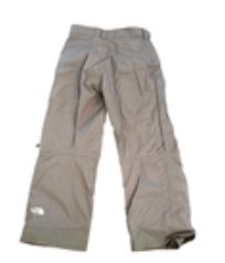 The North Face Graphite Gray Mens S Hyvent Ski Snow Pants Snowboard Bottoms EUC