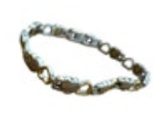Heart Magnetic Bracelet Women Balance Energy Power Stainless Steel Gold Silver