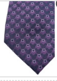 Disney Parks 61" Neck Tie Silk Purple Geometric Pattern Mickey Ears Casual Mens
