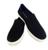 Rothy's The Original Slip-On Sneakers Womens 8.5 Black Minimalist Comfort Shoes