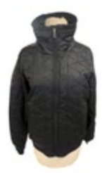 Under Armour Jacket Womens Medium Black Coldgear Reactor Puffer Quilted Coat