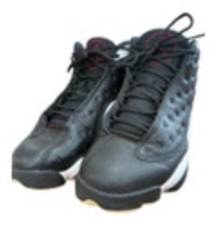 Size 9.5 Air Jordan 13 Retro Reverse He Got Game Black White Sneakers Shoes