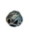 TROLLBEADS 925 Sterling Silver Slide Charm Shell Bead Ocean Theme Coastal Beach