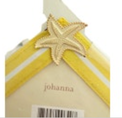 Linday Phillips SwitchFlops Medium Straps Yellow Starfish New Johanna Strap