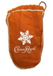 Crown Royal Salted Caramel Snowflake LIMITED EDITION Whisky Bag Drawstring