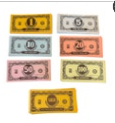 Family Feud Game Show Vintage Board Game 5th Edition 1982 Replacement Money