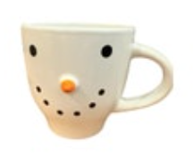 Royal Norfolk Snowman Cup Mug Holiday Christmas Coffee Tea 16oz 3D