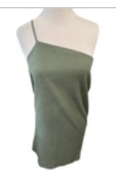 Lioness Green Mini Dress Small Single Shoulder Strap Prom Homecoming Party
