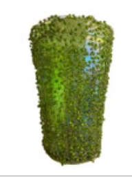 Global Views Green Beaded Wire Glass Vase 9” Decor India