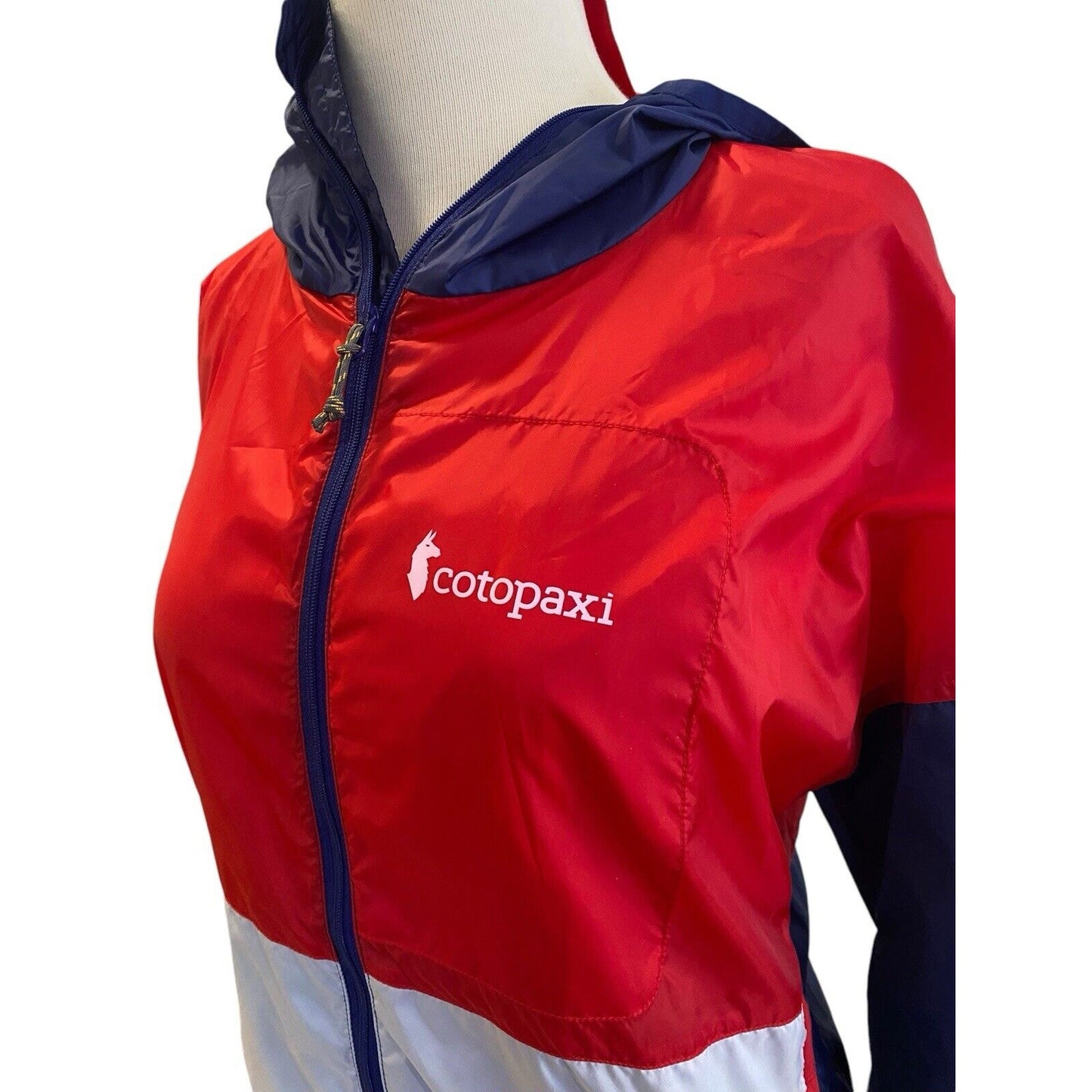 XS Cotopaxi Teca Windbreaker Jacket Womens Technical Water Resistant Hiking Zip