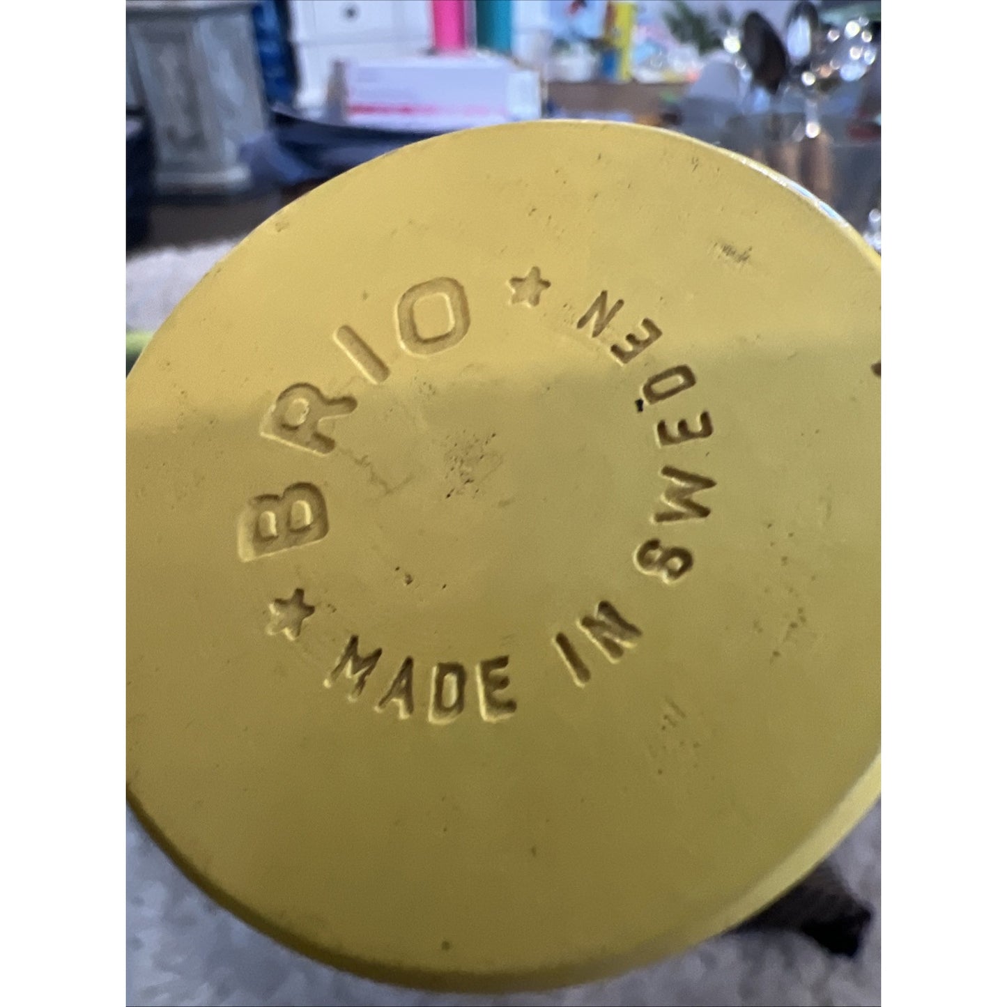 BRIO SOLDIER BOY Wooden Stacking Toy Sweden ORIGINAL Stickers Painted