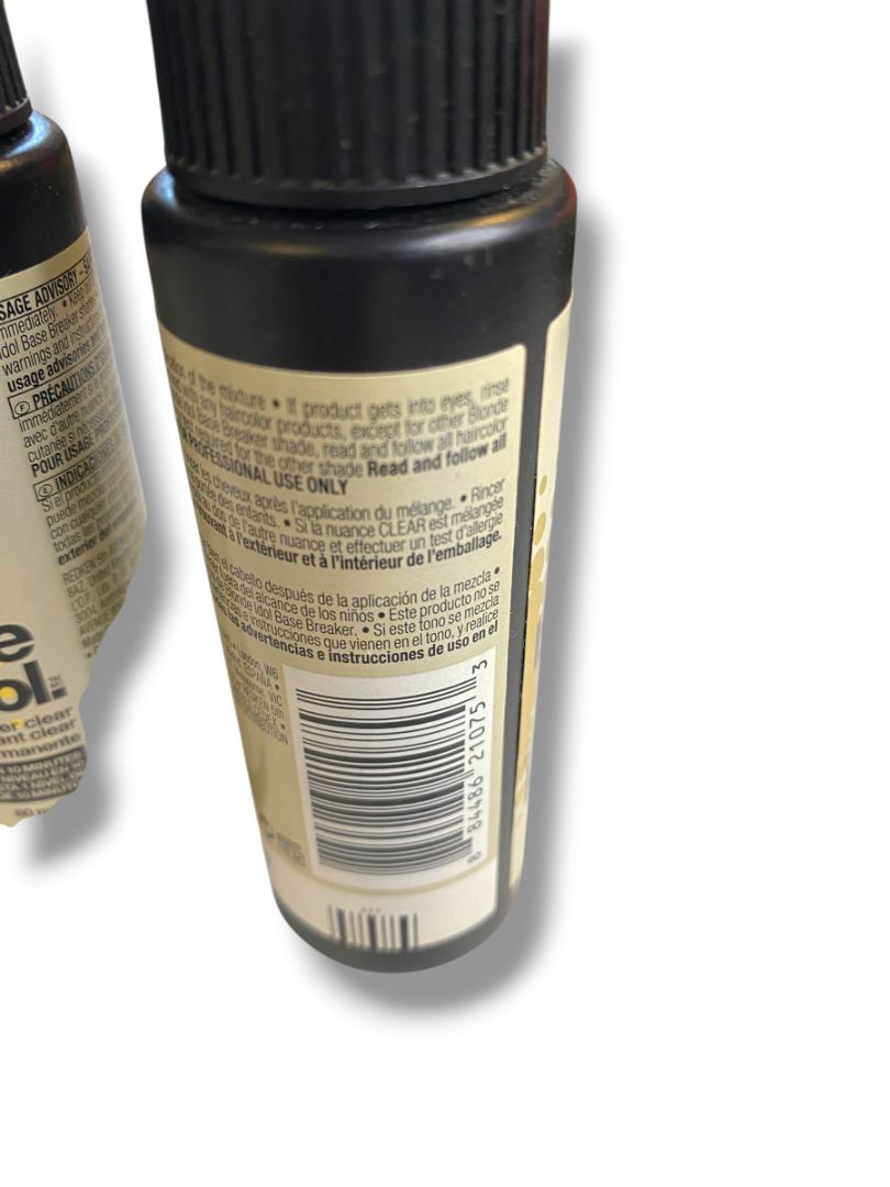 Redken New Blonde Idol Set of 2 Base Breaker Clear 2 fl oz 1 Level Lift 10 Minutes
