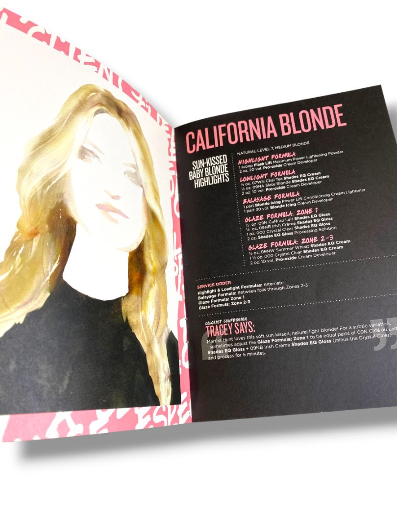 Redken Colorist Confessions The Shades EQ Issue Tracey Cunningham Booklet