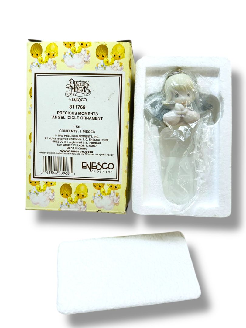 2000 Enesco Precious Moments Angel Icicle Ornament 811769