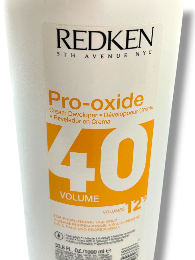 Redken Pro-Oxide 40 Volume 12% Cream Developer 33.8oz 1000ml