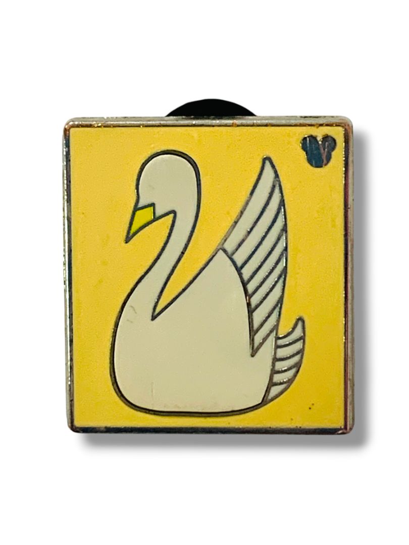 2010 Disney Trading Pin Hidden Mickey 3 of 5 Swan Hotel 1"