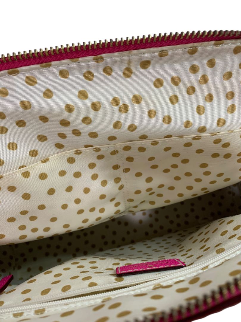 Kate Spade Maeda Wellesley Windsor Rolled Top Handle Satchel Hot Pink Excellent