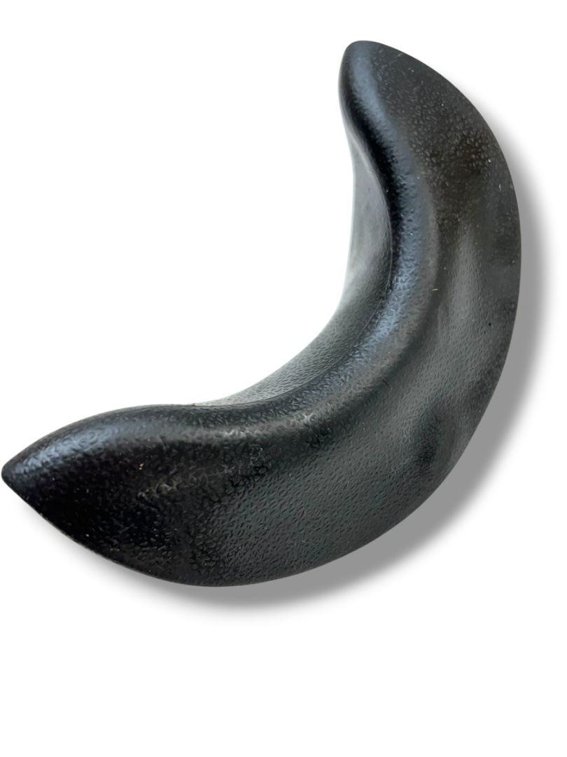 Salon Shampoo Bowl Neck Rest Black Rubbery Crescent Shape