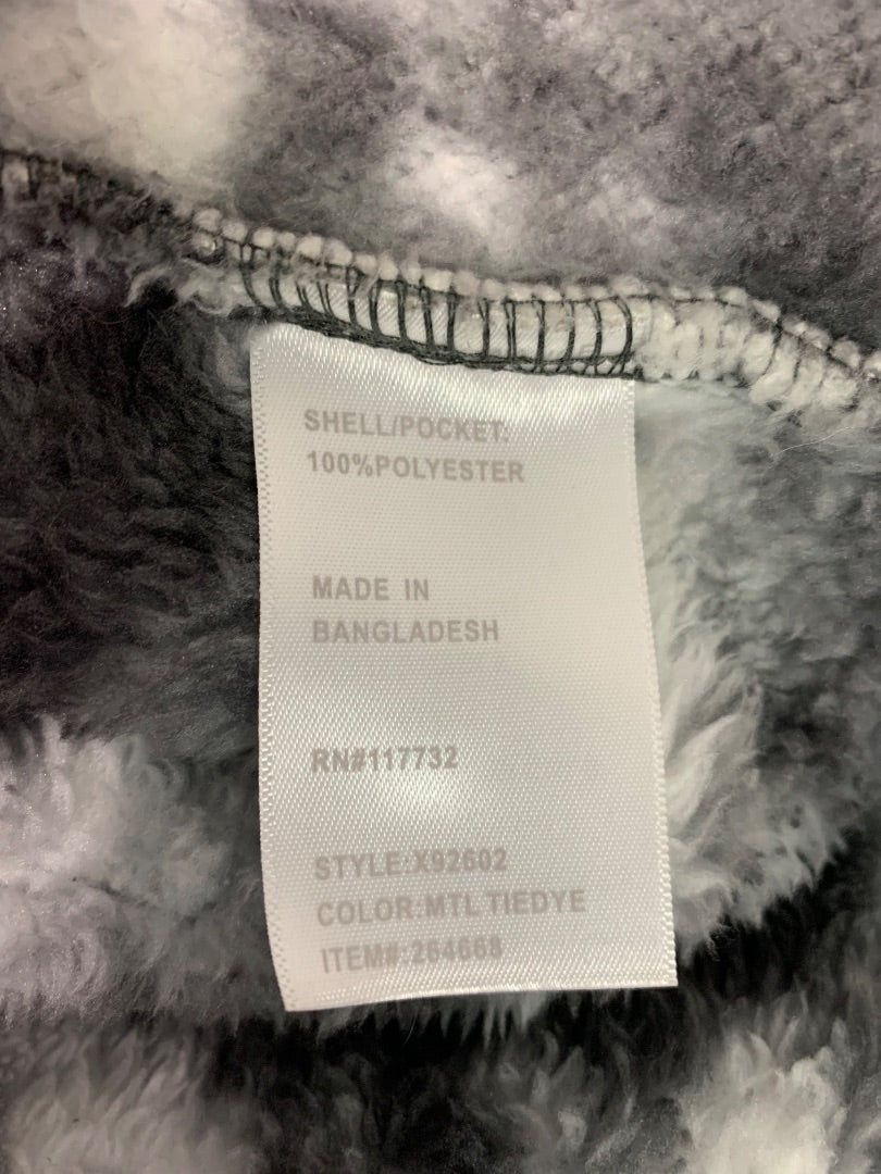 Size XXL ZeroXposur Womens Fleece Zip Up Jacket Gray Soft