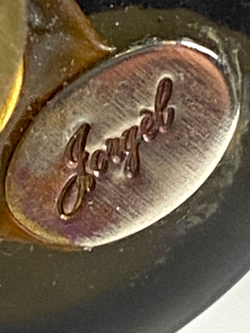 1980s Signed Jorgel Lucite Clip On Non-Pierced Earrings 3" Drop