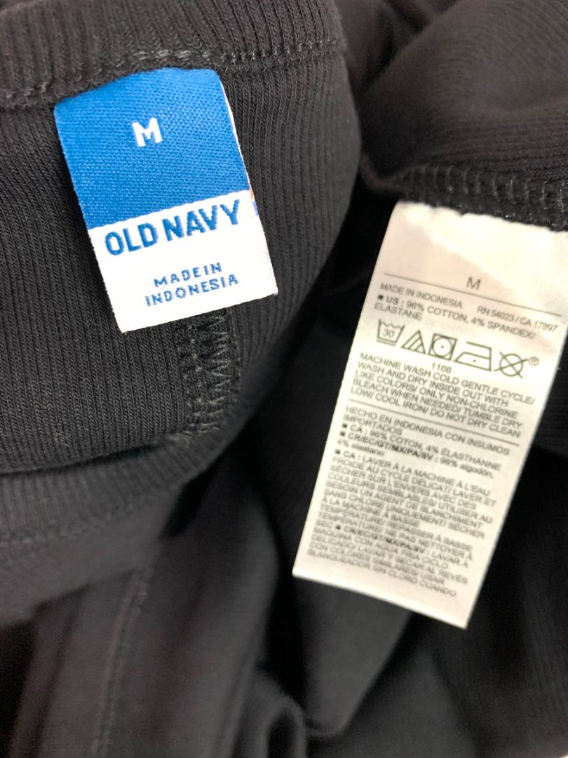 Medium Old Navy Long Ribbed Knit Fitted Scoop Neck Dress