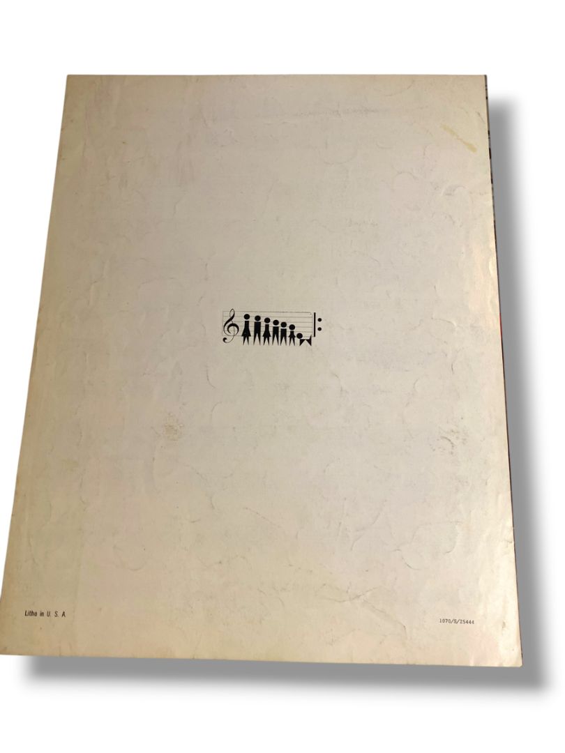 1970 I Think I Love You Sheet Music Tony Romeo Partridge Family Screen Gems
