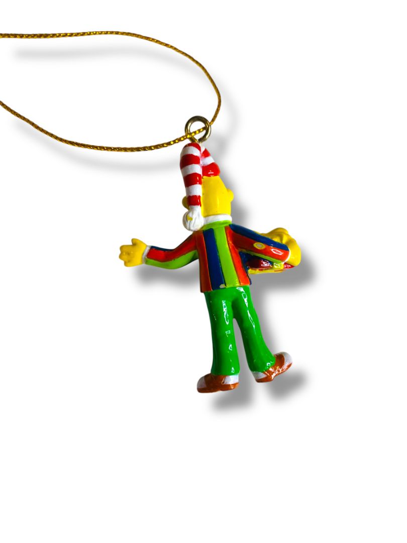Miniature Bert Sesame Street Christmas Ornament Vinyl 2"