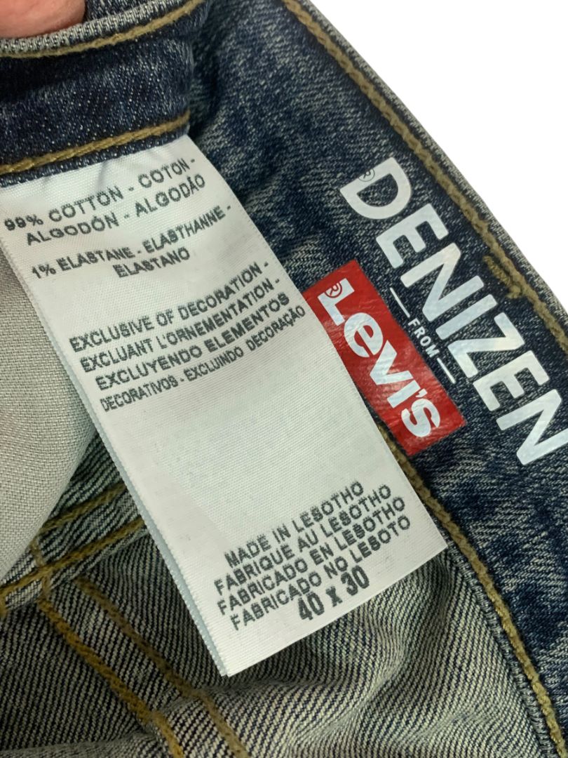 40 x 30 Denizen from Levis Mens Jeans 236 Regular Fit Denim