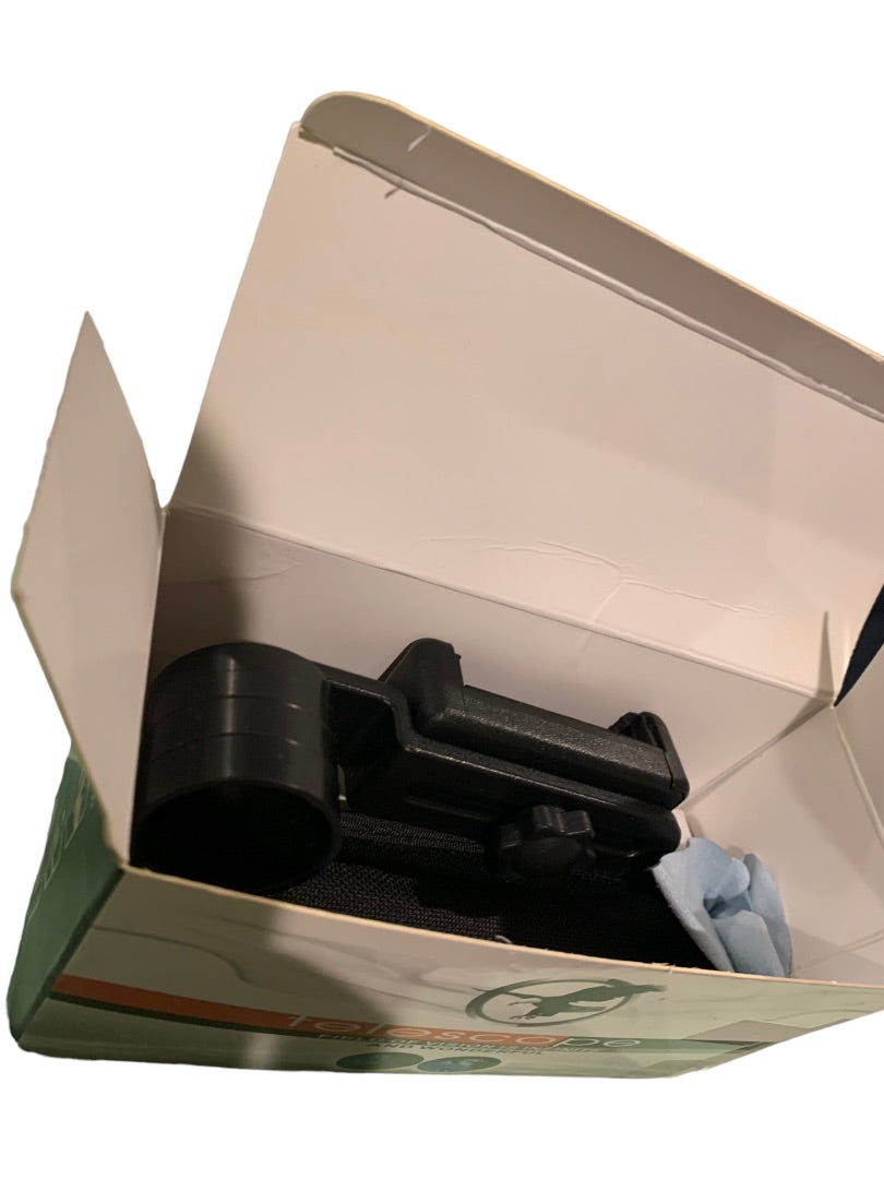 Phone Mounted Telescope New Tripod and Case 10x-300x 40mm