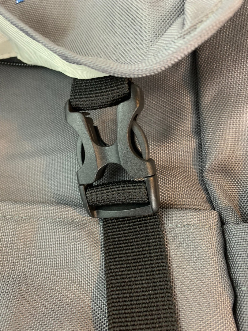 American Tourister Embark Computer Backpack Gray Black eBay Logo