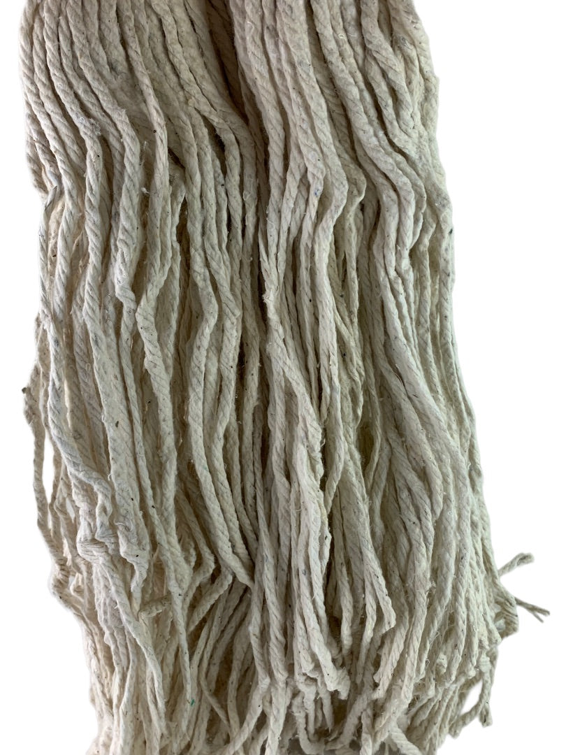 UNISAN Cut-End Wet Mop Head Cotton 20 Size White (2020C) New