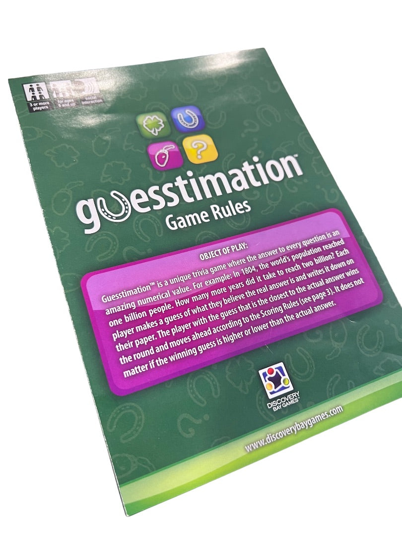 Guesstimation Board Game The Party Game Where Close Enough Wins
