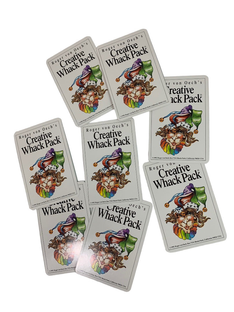 Creative Whack Pack Roger von Oech Thinking Workshop Cards Game 1992