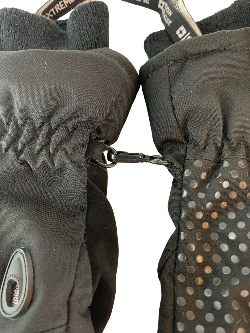 Medium Mountain Warehouse Women's Escalade Waterproof Black Ski Gloves Extreme