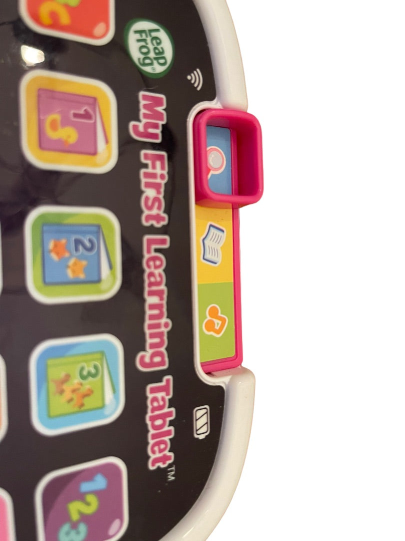 LeapFrog My First Learning Tablet Adjustable Volume Toy Battery Operated