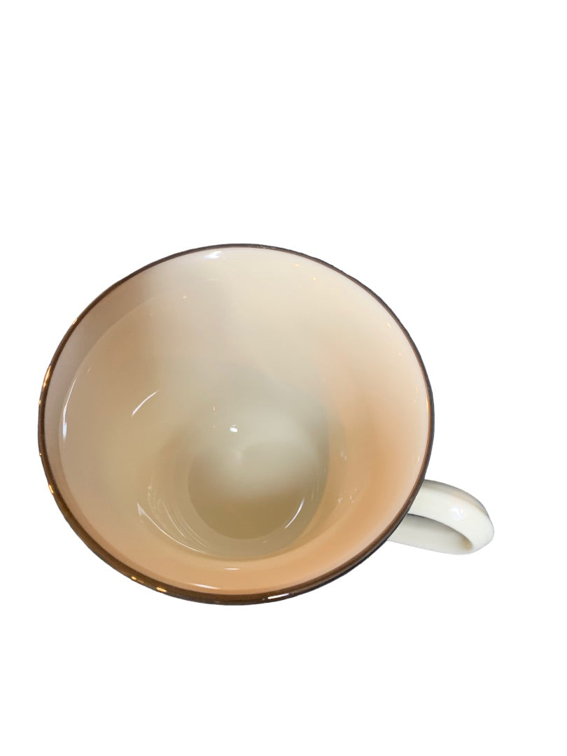 Lenox Special Pattern Handled Platinum Trim Coffee Tea Cup Made in USA