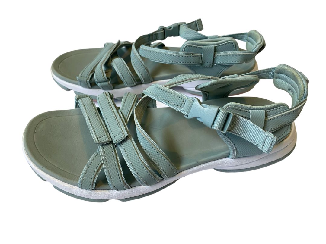 9.5 Ryka Dia Women's Sandals Slate Blue Comfort