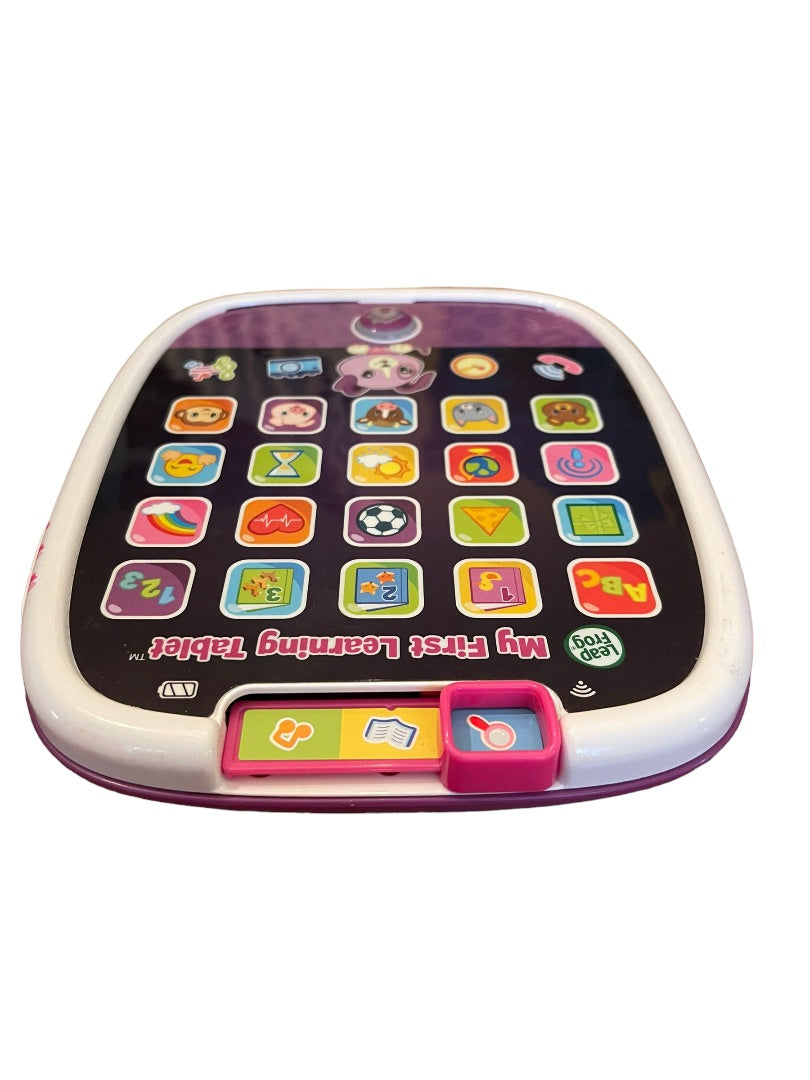 LeapFrog My First Learning Tablet Adjustable Volume Toy Battery Operated