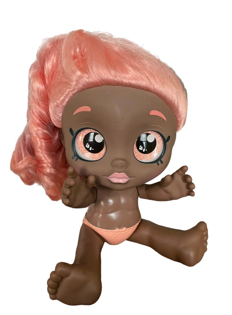 Kindi Kids Moose Summer Snack Time Peaches 10" Doll