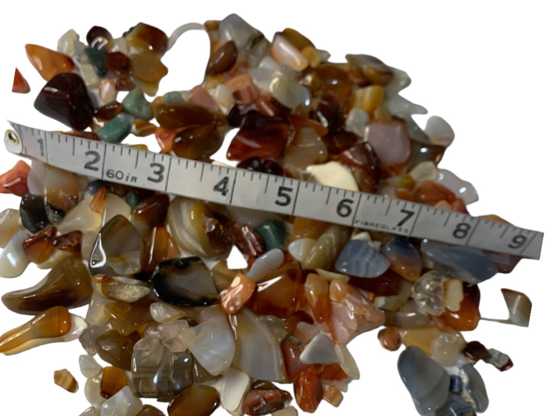 Lot of Assorted Polished Rocks Stones 1 Pound Varying Size and Colors Jewelry Making