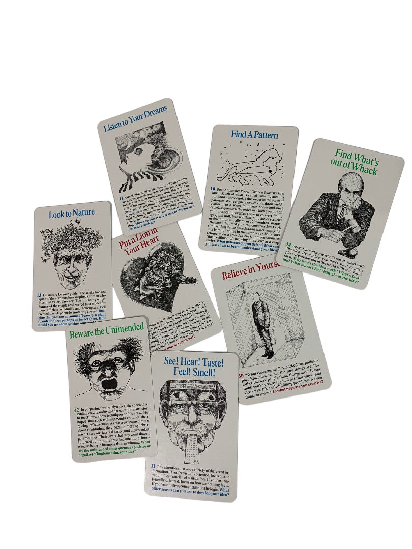 Creative Whack Pack Roger von Oech Thinking Workshop Cards Game 1992