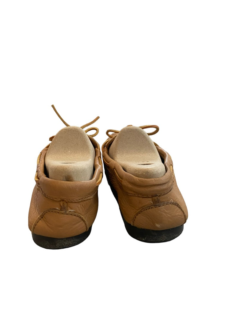 9 Vintage Minnetonka Tan Leather Classic Loafers