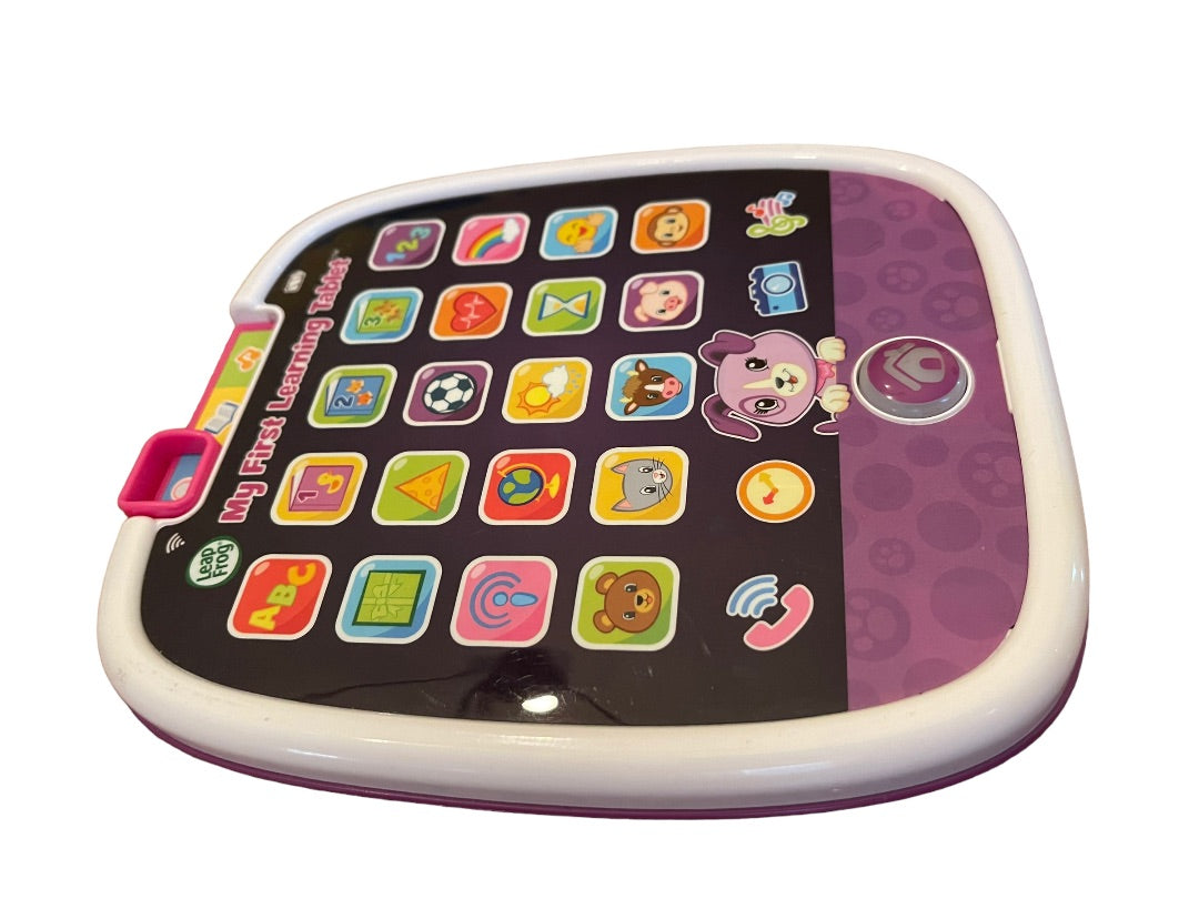 LeapFrog My First Learning Tablet Adjustable Volume Toy Battery Operated