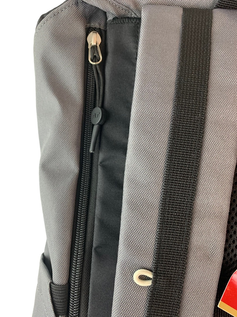 American Tourister Embark Computer Backpack Gray Black eBay Logo
