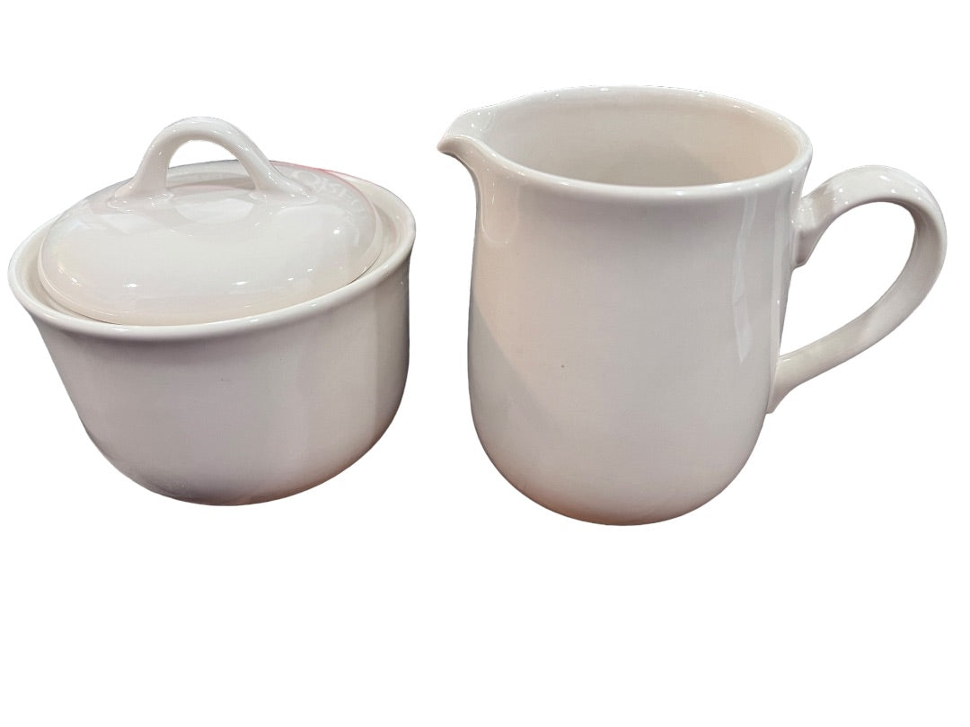 Corelle Dinnerware by Corning Beige Sugar & Creamer Set Original Box 6003367
